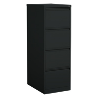 Classeur vertical, Acier, 4 tiroirs, 18-1/7" la x 25" p x 52" h, Noir OCP Construction Supplies