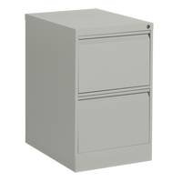 Classeur vertical, Acier, 2 tiroirs, 18-1/7" la x 25" p x 29" h, Gris OCP Construction Supplies