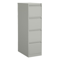 Classeur vertical, Acier, 4 tiroirs, 15-1/7" la x 25" p x 52" h, Gris OCP Construction Supplies