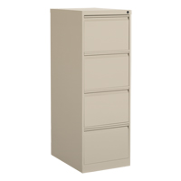 Classeur vertical, Acier, 4 tiroirs, 18-1/7" la x 25" p x 52" h, Beige OCP Construction Supplies