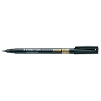 Lumocolor&reg; Permanent Marker, Black, Fine Tip OCP Construction Supplies