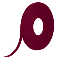 One-Wrap&reg; Fire-Retardant Fastener Tape, Hook & Loop, 25 yds x 1/2", Self-Grip, Cranberry OCP Construction Supplies