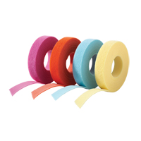 One-Wrap&reg; Cable Management Tape, Hook & Loop, 25 yds x 3/4", Self-Grip, Aqua OCP Construction Supplies
