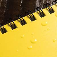 Side-Spiral Notebook, Soft Cover, Yellow, 64 Pages, 4-5/8" W x 7" L OCP Construction Supplies