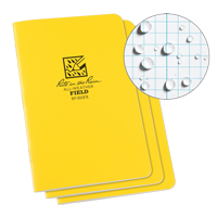 Notebook, Soft Cover, Yellow, 48 Pages, 4-5/8" W x 7" L OCP Construction Supplies