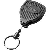 Super48 Heavy-Duty Retractable Key Holder, Polycarbonate, 48" Cable, Belt Clip Attachment OCP Construction Supplies