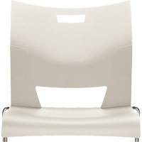 Chaise de formation sans bras Duet, Plastique, Hauteur 33-1/4", Capacit&eacute; 350 lb, Blanc OCP Construction Supplies