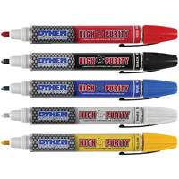 Felt Tip Paint Marker, Liquid, White OCP Construction Supplies
