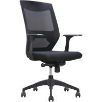 Activ Series Synchro-Tilt Office Chair, Fabric/Mesh, Black, 275 lbs. Capacity OCP Construction Supplies