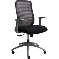 Era Series Adjustable Office Chair, Fabric/Mesh, Black, 275 lbs. Capacity OCP Construction Supplies