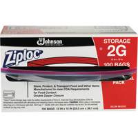 Ziploc&reg; Double Zip Food Storage Bags OCP Construction Supplies