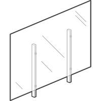 Sneeze Guard, 36" W x 36" H OCP Construction Supplies