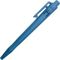 Metal Detectable & X-Ray Visible HD Pen, Blue, Retractable OCP Construction Supplies