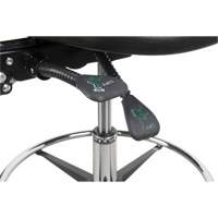 Heavy-Duty Ergonomic Stool, Stationary, Adjustable Height, 250 lbs. Capacity OCP Construction Supplies