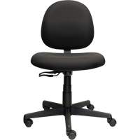 Aspen Low Back Posture Task Chair, Fabric, Black, 275 lbs. Capacity OCP Construction Supplies