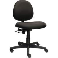 Aspen Low Back Posture Task Chair, Fabric, Black, 275 lbs. Capacity OCP Construction Supplies