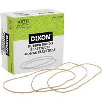 Rubber Bands, 6" x 1/16" OCP Construction Supplies