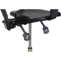 Heavy-Duty Ergonomic Stool with Adjustable Arm Rests, Stationary, Adjustable Height, 250 lbs. Capacity OCP Construction Supplies