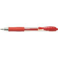 G2 Gel Pen, Red, 0.7 mm, Retractable OCP Construction Supplies