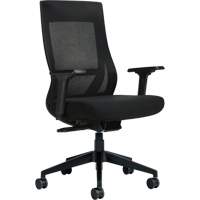 High-Back Weight-Sensing Synchro-Tilter, Mesh, Black OCP Construction Supplies