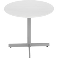 Table ronde &agrave; hauteur r&eacute;glable Newland, 36" lo x 36" la x 29" h, Dessus de 1", Stratifi&eacute;/Polypropyl&egrave;ne, Blanc OCP Construction Supplies