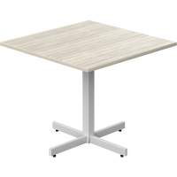 Table carr&eacute;e &agrave; hauteur r&eacute;glable Newland, 36" lo x 36" la x 29" h, Dessus de 1", Stratifi&eacute;, Havane OCP Construction Supplies