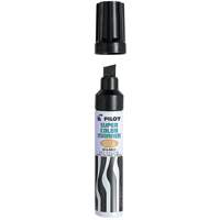 Refillable Super Colour Permanent Marker, Black, Chisel Tip OCP Construction Supplies