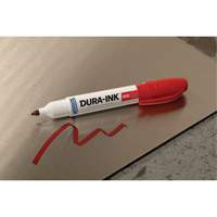 Dura-Ink&reg; Marker #55, Red, Chisel Tip OCP Construction Supplies