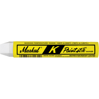 K Paintstik&reg; Paint Marker, Solid Stick, White OCP Construction Supplies