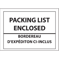 Pochettes pour bordereau d'exp&eacute;dition, 4" lo x 5" la, Style Insertion par l'arri&egrave;re OCP Construction Supplies