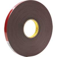VHB Tape, 33 m (108') L x 24 mm (1") W, 1.1 mils, Acrylic OCP Construction Supplies