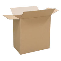 Double-Wall Corrugated Box, 24" L x 15" W x 25" H, Flute BC OCP Construction Supplies