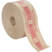 Pre-Printed Gummed Tapes, 72 mm (2-4/5") x 137 m (449.475'), Kraft OCP Construction Supplies