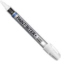 Paint-Riter&reg;+ Detergent Removable Paint Marker, Liquid, White OCP Construction Supplies