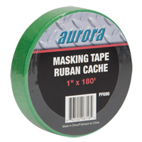 Painters Masking Tape, 25 mm (1") x 55 m (180'), Green OCP Construction Supplies