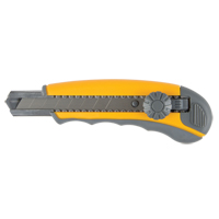 Knife ATK900, 18 mm, Carbon Steel, Heavy-Duty, Plastic Handle OCP Construction Supplies