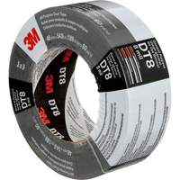 DT8 All-Purpose Duct Tape, 8 mils, Black, 48 mm (2") x 55 m (180') OCP Construction Supplies