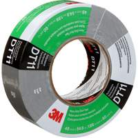 DT11 Heavy-Duty Duct Tape, 11 mils, Silver, 48 mm (2") x 55 m (180') OCP Construction Supplies