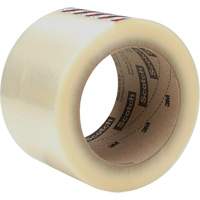 Scotch&reg; Box Sealing Tape 371, Rubber Adhesive, 1.2 mils, 72 mm (2-4/5") x 100 m (328') OCP Construction Supplies