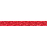 Braided Red Rope, Polypropylene, 500' OCP Construction Supplies