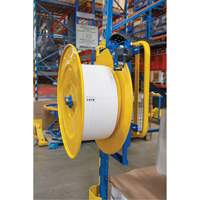 Distributeur de feuillards, Feuillard Polyester/Acier/Polypropyl&egrave;ne, Dia de noyau 16"/8", largeur de rouleau 3"/8"/6" OCP Construction Supplies