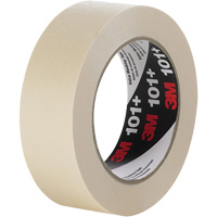 Value Masking Tape 101+, 12 mm (59/125") x 55 m (180.44'), Tan OCP Construction Supplies
