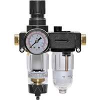 Filter/Regulator & Lubricator with Gauge Modulair 200, 1/4" NPTF OCP Construction Supplies