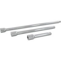 Socket Extension Set, 1/2" Drive, Chrome Finish, 3 Pcs OCP Construction Supplies