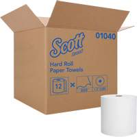 Serviettes en rouleaux durs Essential de Scott, 1 pli, Standard, 800' lo OCP Construction Supplies