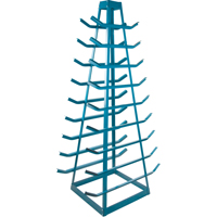 Support pour tuyaux, Horizontal, 9 Niveaux, 18" la x 40" p x 84" h, 1800 lb Cap. OCP Construction Supplies