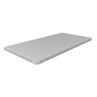 Slotted Angle Shelf, Galvanized Steel, 36" W x 18" D OCP Construction Supplies