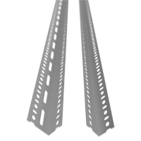 Montant &agrave; corni&egrave;re perfor&eacute;e, Acier galvanis&eacute;, Hauteur 72" OCP Construction Supplies