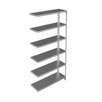 &eacute;l&eacute;ment de rayonnage, Acier galvanis&eacute;, Montant &agrave; fente, Capacit&eacute; 400 lb, 36" la x 72" h x 12" p OCP Construction Supplies
