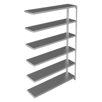 &eacute;l&eacute;ment de rayonnage, Acier galvanis&eacute;, Montant &agrave; fente, Capacit&eacute; 300 lb, 48" la x 72" h x 12" p OCP Construction Supplies